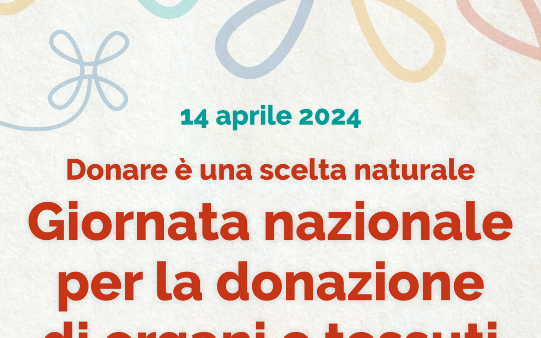 Oggi Giornata Nazionale. Donazione di organi